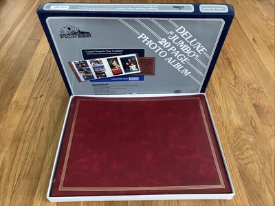 Álbumes de fotos expandibles de 20 páginas magnéticas Pioneer Deluxe Jumbo de colección nuevos en caja Foto 1 de 3