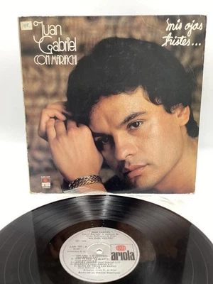 JUAN GABRIEL mis ojos tristes (78’ ARIOLA VINYL LP MEXICO) VG+ - Image 1 of 4