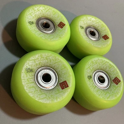 Nuevo de Lote Antiguo Powell Peralta Mini Rat II 57mm 95a Ruedas de Monopatín Años 80 OG Verde Lima Foto 1 de 4