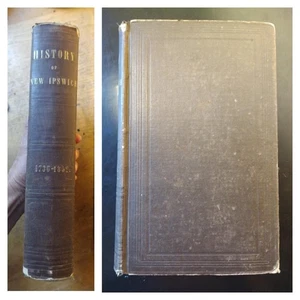HISTORY of NEW IPSWICH (NH) 1st Grant in 1776 to Present.  (Ancestry) 1852.  HC - Picture 1 of 24
