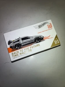 Hot Wheels ID Series Back To The Future Time Machine DeLorean DMC-12 BTTF RARE - Picture 1 of 6
