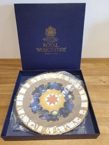 Royal Worcester Millennium 2000 Coleccionistas Posavasos Baratija Pin Plato 11,5 cm En Caja - Imagen 1 de 6