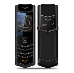VERTU V9 Mobile Metal Black Phone Dual Sim (Damaged Box) Read Description - Picture 1 of 4