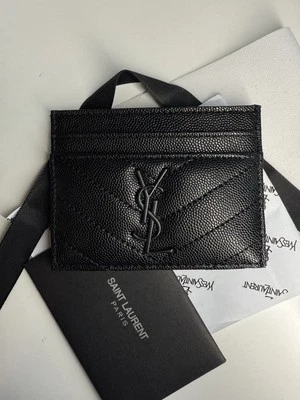 YSL Saint Laurent Leather card holder - Image 1 of 4