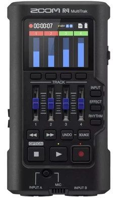 Zoom R4 MultiTrak 32-Bit Float Recorder with Stereo Bouncing - Image 1 of 4