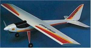 Chris Foss UNO WOT (Extra Deluxe Kit w/ GF UC) Trainer RC Balsa Plane Kit Boxed - Picture 1 of 1