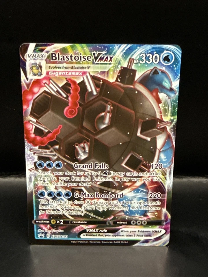 Pokémon Blastoise VMAX SWSH103 SWSH: Sword & Shield Promo Cards Holo - Image 1 of 4
