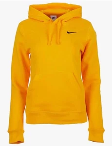 NIKE Hombres O Mujeres Club Polar (Interior) Pullover Sudadera con Capucha-XL-Dorado Brillante-NUEVO - Imagen 1 de 10