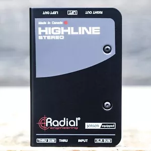Isolateur de ligne passive stéréo Highline Radial Engineering isolateur à deux canaux - Photo 1 sur 6