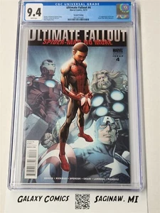 Ultimate Fallout #4 - CGC 9.4 - 1st Appearance Miles Morales - 2nd Print Bagley - Bild 1 von 2
