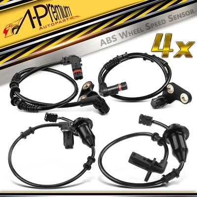 Sensor de velocidad de rueda ABS delantero y trasero A-Premium 4x para Mercedes-Benz SLK230 SLK320 Foto 1 de 4