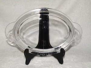 Pyrex Clear Glass Small Casserole Lid P-14C Excellent Vintage Lot N - Picture 1 of 4