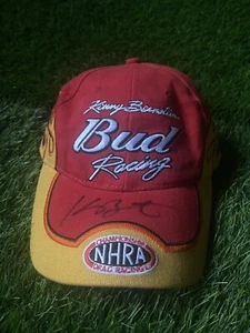 Kenny Bernstein Bud Budweiser Racing signed handsigniert Mütze NHRA Brandneu RAR! - Bild 1 von 9