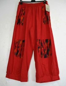 *CLEARANCE* Lagenlook Linen/Cotton Mix Baggy Trousers One Size:Plus:16-20 - Picture 1 of 6