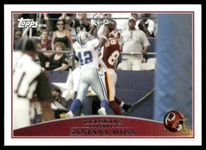 Santana Moss 2009 Topps #211 Washington Redskins MIAMI - Bild 1 von 2
