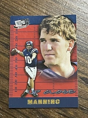 2004 Press Pass SE Eli Manning Up Close Rookie • #UC1 - Image 1 of 4