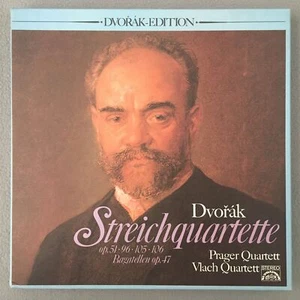 C570 Dvorak String Quartets Vlach & Prague Quartet 3LP Supraphon 27 668 XFK Ster - Picture 1 of 4