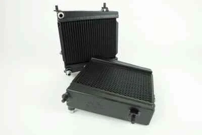 CSF High Performance Black  Auxiliary Radiators Set for Toyota A90 Supra 20+ New - Image 1 of 4