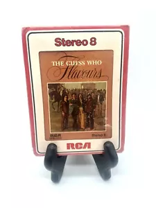 The Guess Who Flavours Factory Sealed 8 Track Tape Vintage 1975 Rare - Imagen 1 de 6