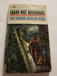 The Master Mind Of Mars Edgar Rice Burroughs 1969 Vintage Paperback - Picture 1 of 2