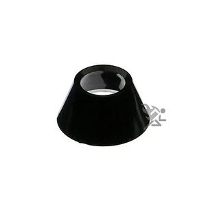 Round Reversible Black Cone Display Stands Golf Balls Eggs Spheres Qty 10 - Picture 1 of 3