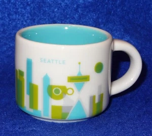 Starbucks Seattle Coffee Mug You Are Here Collection 2013, 14 Ounce Graphic Cup - Picture 1 of 4