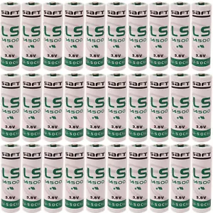 30 x Brand New Genuine SAFT LS14500 LS 14500 AA 3.6v Lithium Batteries - Picture 1 of 1