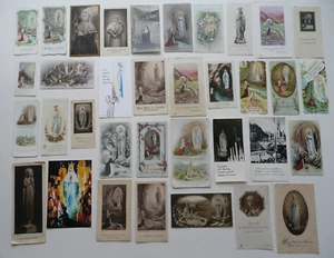 Konvolut 35 verschiedene fromme religiöse BILDER Unserer Lieben Frau von LOURDES - Bild 1 von 6