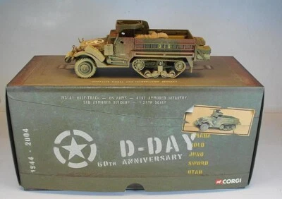 Corgi 1/50 Nr. US60401 M3 A1 Half Track Panzer Tank Char US-Army OVP #8434 - Bild 1 von 3
