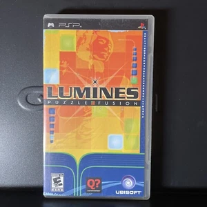 Lumines Puzzle Fusion (SONY PSP PlayStation Portable, 2005) Complete In Box - Picture 1 of 8