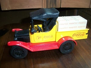 Coca Cola 1/25 Diecast Truck Bank 1918 Model T Ford Runabout Delivery By Gearbox - Picture 1 of 5