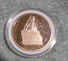 #D629.  TITANIC   COLLECTOR SHIPPING  MEDAL - CASE MARKING