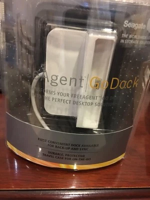 5 Units New Seagate FreeAgent Go Dock for FreeAgent Go Drive with Travel Case - Image 1 of 3