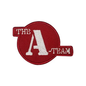 Insignia de parche de hierro bordado sobre costura The A Team para ropa 9x6,5 cm - Imagen 1 de 1