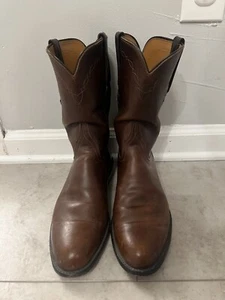 Size 9 1/2 Lucchese L3512Rr Western Boots L 1106 D 18159 - Picture 1 of 11