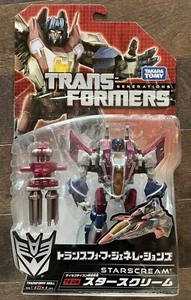 Takara Tomy Transformer Generations TG-09 STARSCREAM Seeker Conehead Deluxe New - Picture 1 of 2