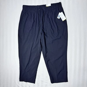 Nuevo con etiquetas Pantalones cortos de tiro alto Old Navy para mujer XL pierna ancha elástica tecnología Pull On - Imagen 1 de 12