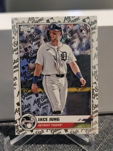 2025 Topps All-Star Game Jace Jung #55 ASG modello logo RC Tigers - Foto 1 di 2
