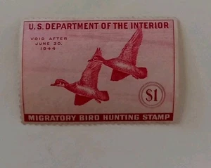 O29# Old 143/ 44 Duck Stamp **RW10- $54 - Picture 1 of 2