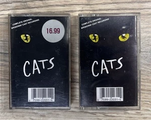 CATS Complete Original Broadway Musical Cast Recording 2 Cassette Tapes - Tested - Picture 1 of 17