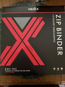 Vault X SV10 1st Edition Exo-Tec 12-Pocket Zip Binder - Picture 1 of 7