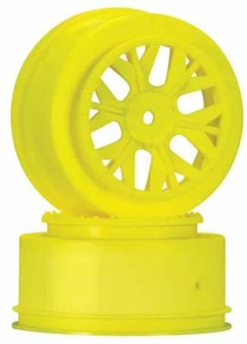 Duratrax DTXC3833 Short Course Wheel Yellow Associated SC10 4x4 (2) - Image 1 of 1