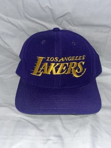 Gorra de lana LA Lakers Sports Specialties Motion Script Logo de colección SnapBack - Imagen 1 de 5