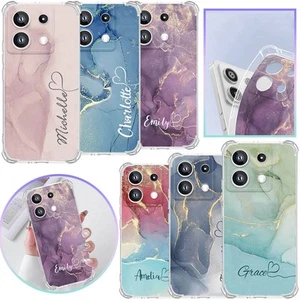 Marble Design Cover For Xiaomi 15 14T Redmi Note 12 Pro+ 13 14 Custom Phone Case - Picture 1 of 73