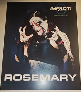 TNA Wrestling Rosemary Promo Photo Impact WWE WWF NXT Courtney Rush Shimmer - Picture 1 of 1