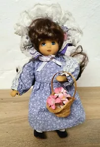 Bambola artistica bambola di porcellana doll 24 cm da collezione rarità vintage - Foto 1 di 8