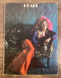 Janis Joplin Pearl 1970 Warner Brothers Songbook Piano Vocal Guitar w/B&W Photos - Picture 1 of 10