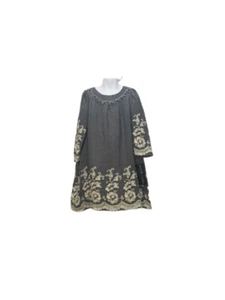 NWT ISOBELLA & CHLOE Embroidered Long Sleeve Girls Size 6X Dress Classic School - Picture 1 of 6