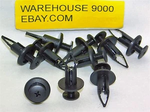 10 Push Type Retainers Auveco 19739 Toyota : 90467-09127 From The Year 1998 On - Foto 1 di 4