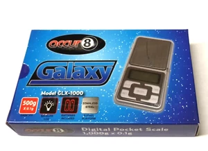 Escala Digital Accur 8 Modelo GLX-1000 Galaxy 500 x 0.1g Báscula de Bolsillo - Imagen 1 de 4